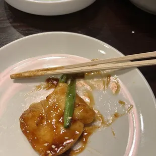 Toriyaki and Edamame