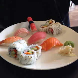 sushi, sashimi, sushi and sashimi, food