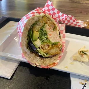 shrimp tempura Sushi Burrito