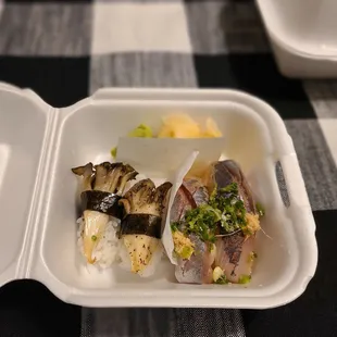 Maitake Mushroom Sushi