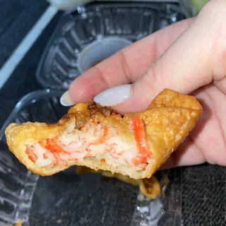 6 Crab Rangoons