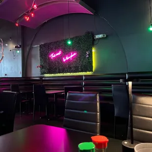 Love the funky decor