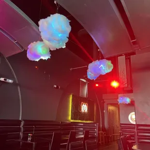 the interior of a restaurant