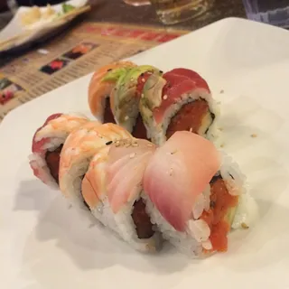 C17. Spicy Rainbow Roll