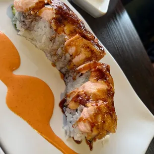 Baked Salmon Roll