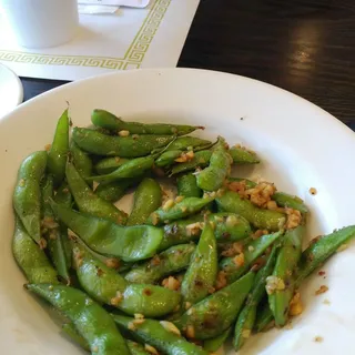 Garlic Edamame