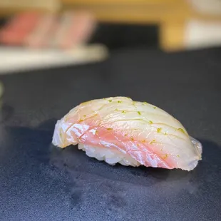 a sushi on a table