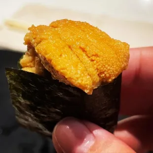 Uni (part of the premium 30 piece omakase)