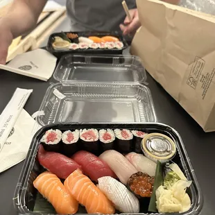 sashimi, food, sushi, sushi and sashimi