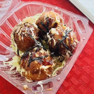 Takoyaki takeout