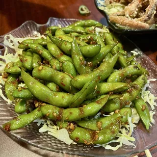 Garlic Edamame
