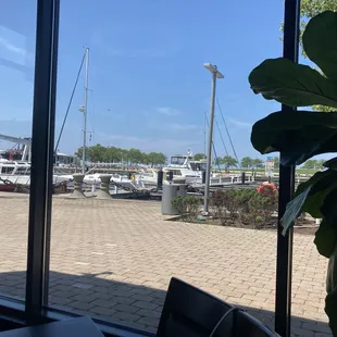 View from our table