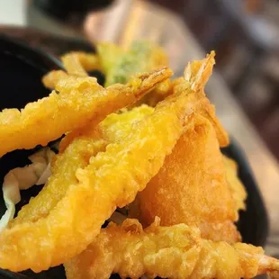 a close up of a plate of food
