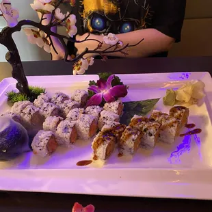 sashimi, sushi and sashimi, food, sushi