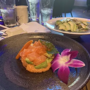 Salmon &amp; Avocado Stack