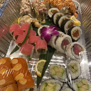 sashimi, sushi and sashimi, sushi, food