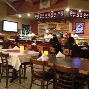 crepes, interior
