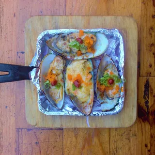 Baked Mussels