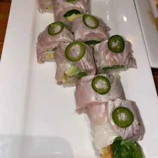 Seared Albacore with Truffle Roll