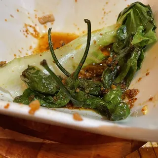 Spicy Garlic Shishito Pepper