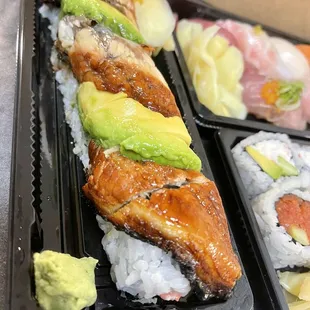 food, sushi and sashimi, sushi, sashimi