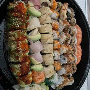 To go order sushi