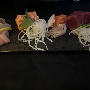 Sashimi sampler