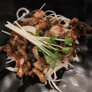 Salmon Skin Salad
