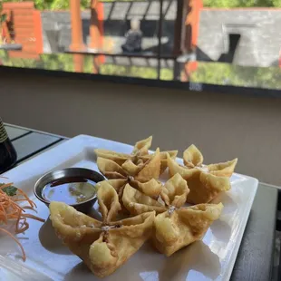 Crab Krab and Mint Rangoon