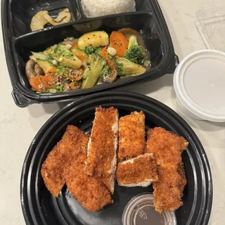 Panko Chicken Dinner