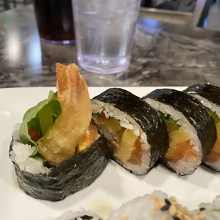 Awesome roll - the Japanese cooked egg inside was to die for