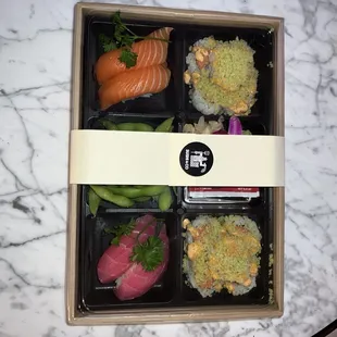 Beautifully presented takeout