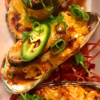 Baked Green Mussel