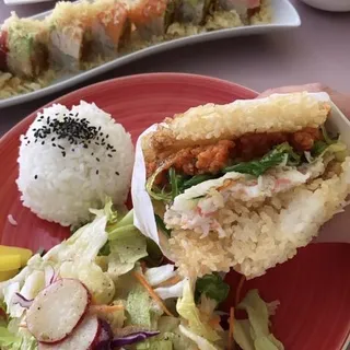 Crispy Rainbow Roll