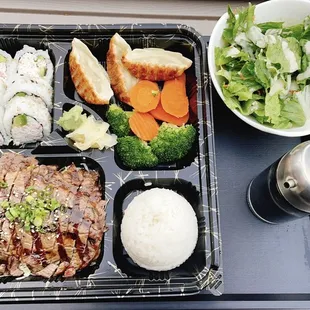 Beef (Rib Eye) Bento