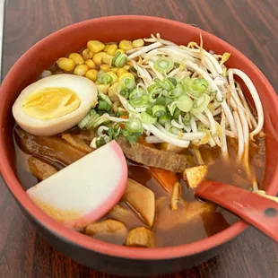 Korean Ramen - SPICY &amp; flavorful!