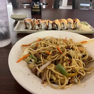Chicken Yakisoba