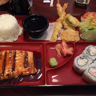 Salmon Teriyaki Bento