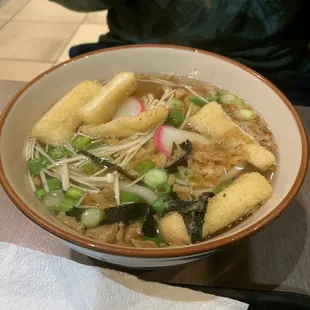 Udon noodle soup