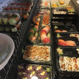 interior, sushi and sashimi