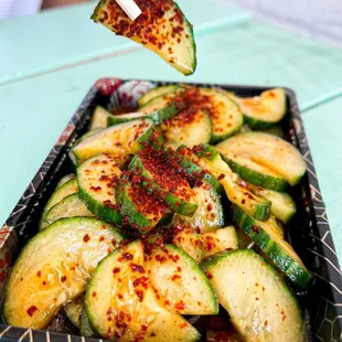 Spicy Cucumbers