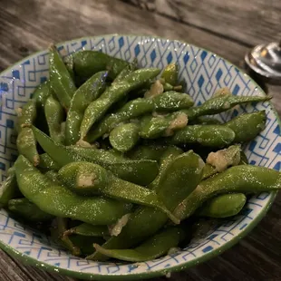 Garlic Edamame