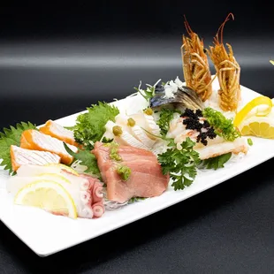 sashimi platter
