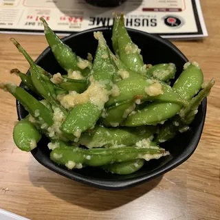Garlic Parmesan Edamame