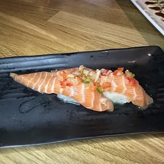 Yuzu Salmon Belly Special Sashimi Dish