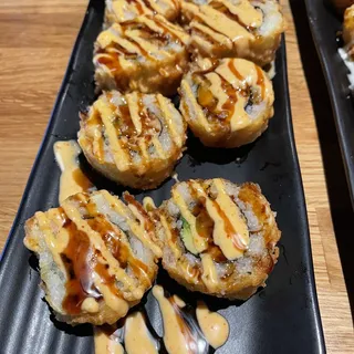 Spicy Tuna Crunch Roll (8 pieces)