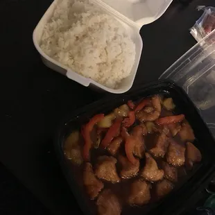 Honey chicken carry out