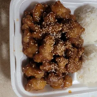 Sesame chicken