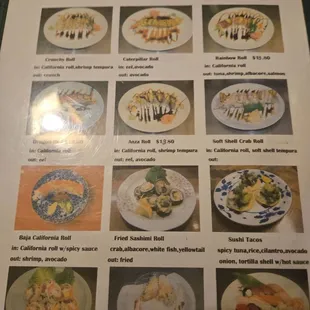 Menu Oct 2024