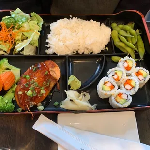 Salmon Teriyaki Box